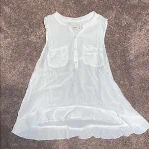 Abercrombie Kids Girls’ XL Sheer White Tank Top